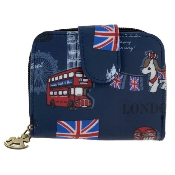Uma Hana Handbags - Waterproof London Short Snap Wallet Coin Purse